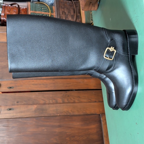 New COACH Madeline Knee High Boot (Women) Wide Calf Size 9.5 - Picture 6 of 16